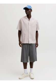 Jack Jones Breeze Lınen Brand Relax Fit Erkek Gömlek 12288594