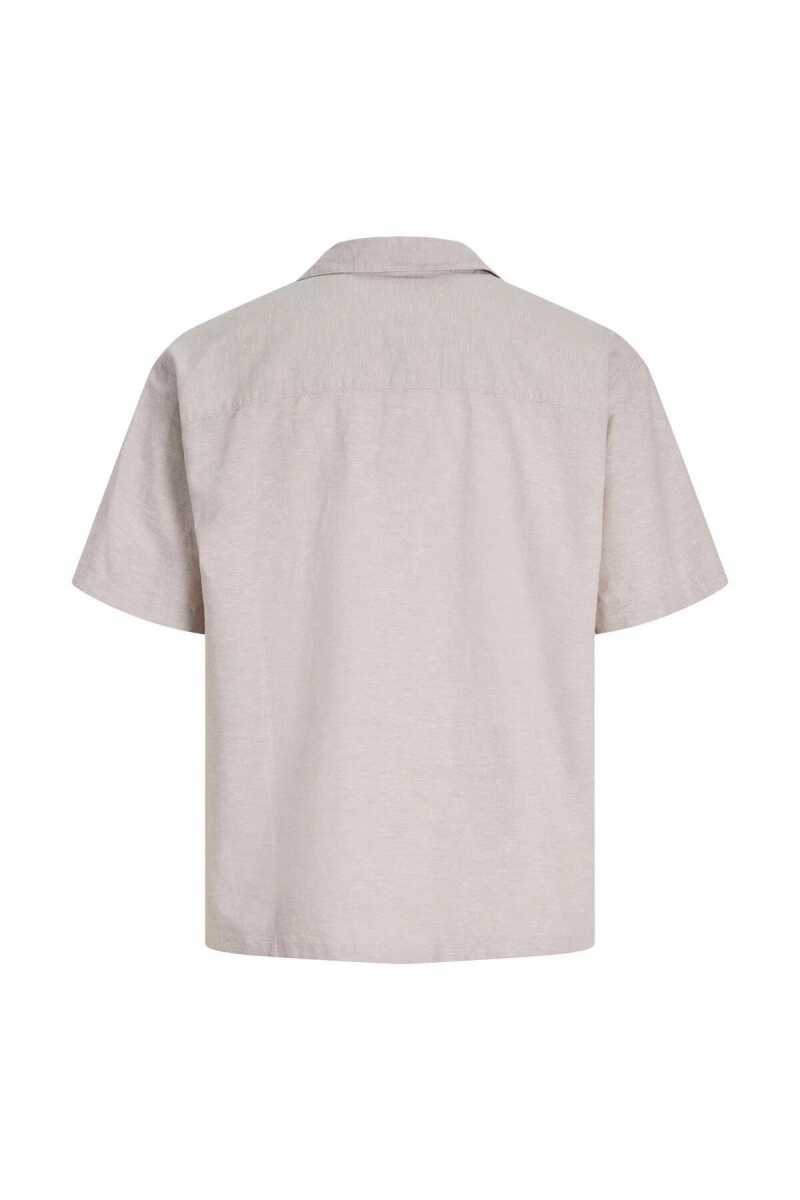 Jack Jones Breeze Lınen Brand Relax Fit Erkek Gömlek 12288594 - 6