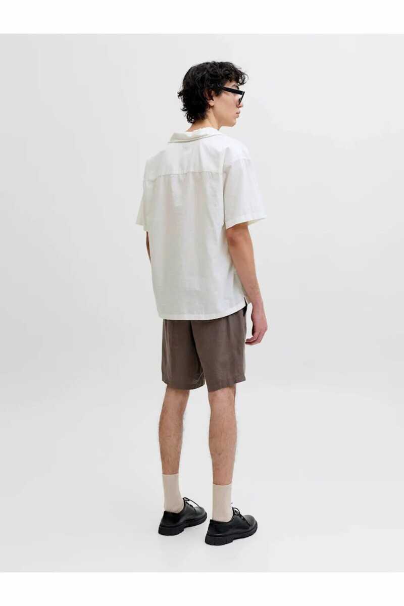 Jack Jones Breeze Lınen Brand Relax Fit Erkek Gömlek 12288594 (1)