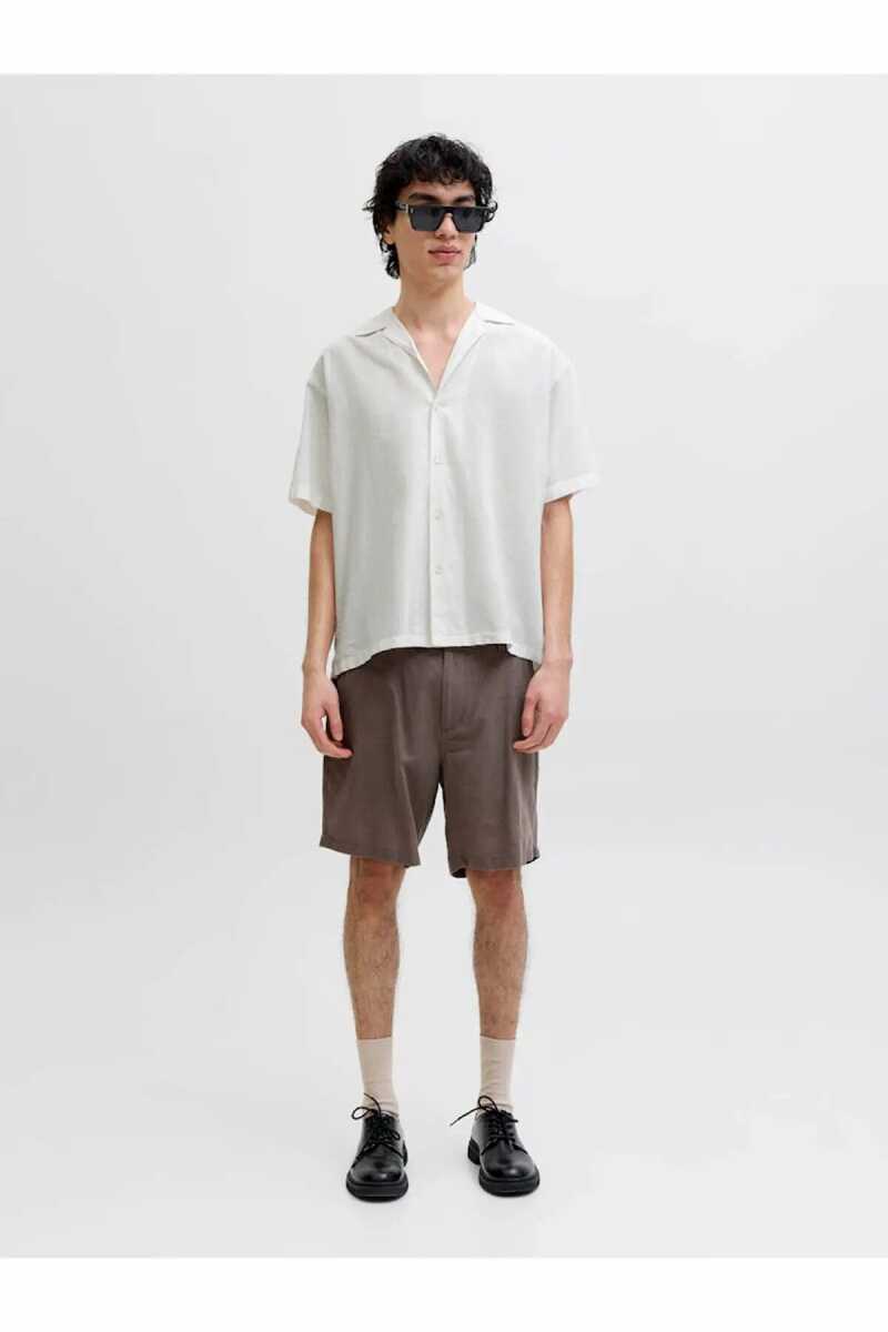 Jack Jones Breeze Lınen Brand Relax Fit Erkek Gömlek 12288594 - 3