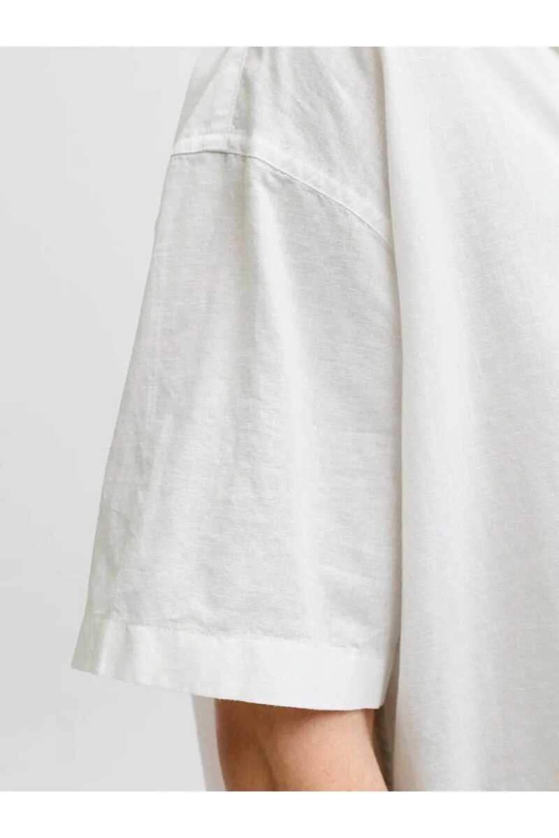 Jack Jones Breeze Lınen Brand Relax Fit Erkek Gömlek 12288594 - 6