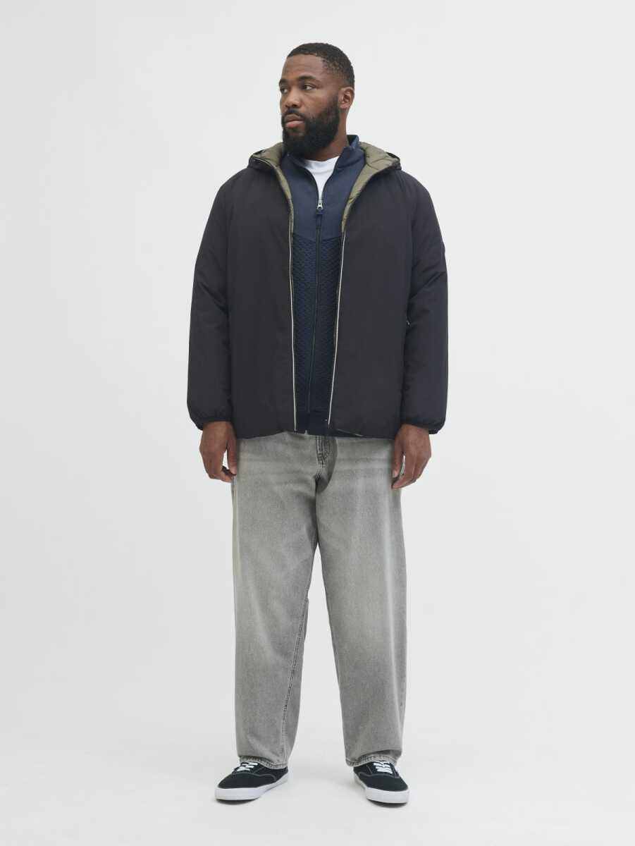 Jack Jones Brook Reversıble Çift Taraflı Büyük Beden Erkek Jacket 12279443 - 4
