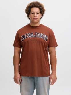 Jack Jones Caleb Varsıty Büyük Beden Erkek Tişört 12258871