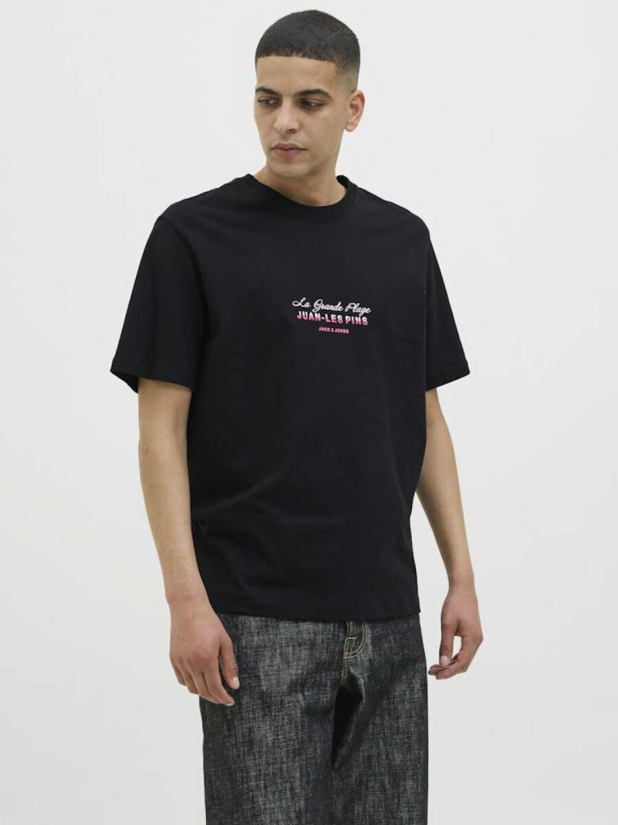 Jack Jones Canggu Chest Relax Fit Erkek Tişört 12277227 - 2