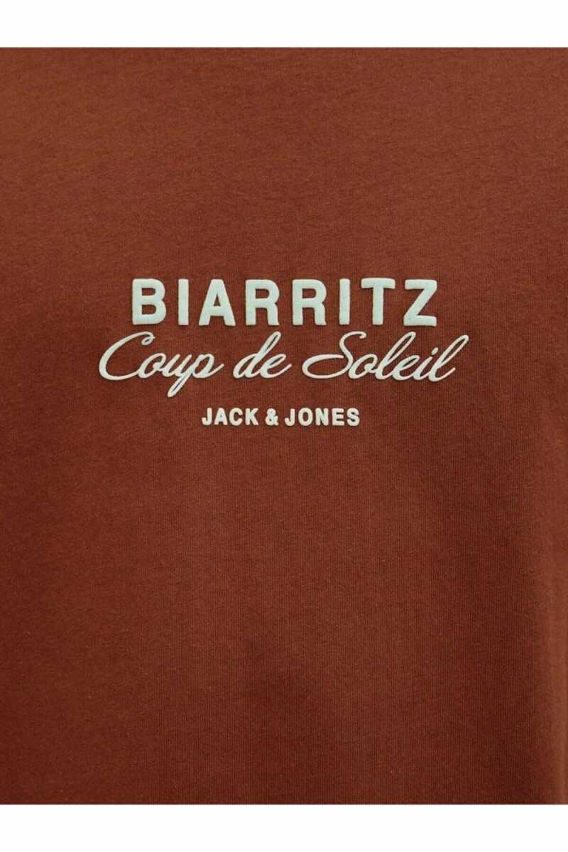 Jack Jones Canggu Chest Relax Fit Erkek Tişört 12277227 - 5