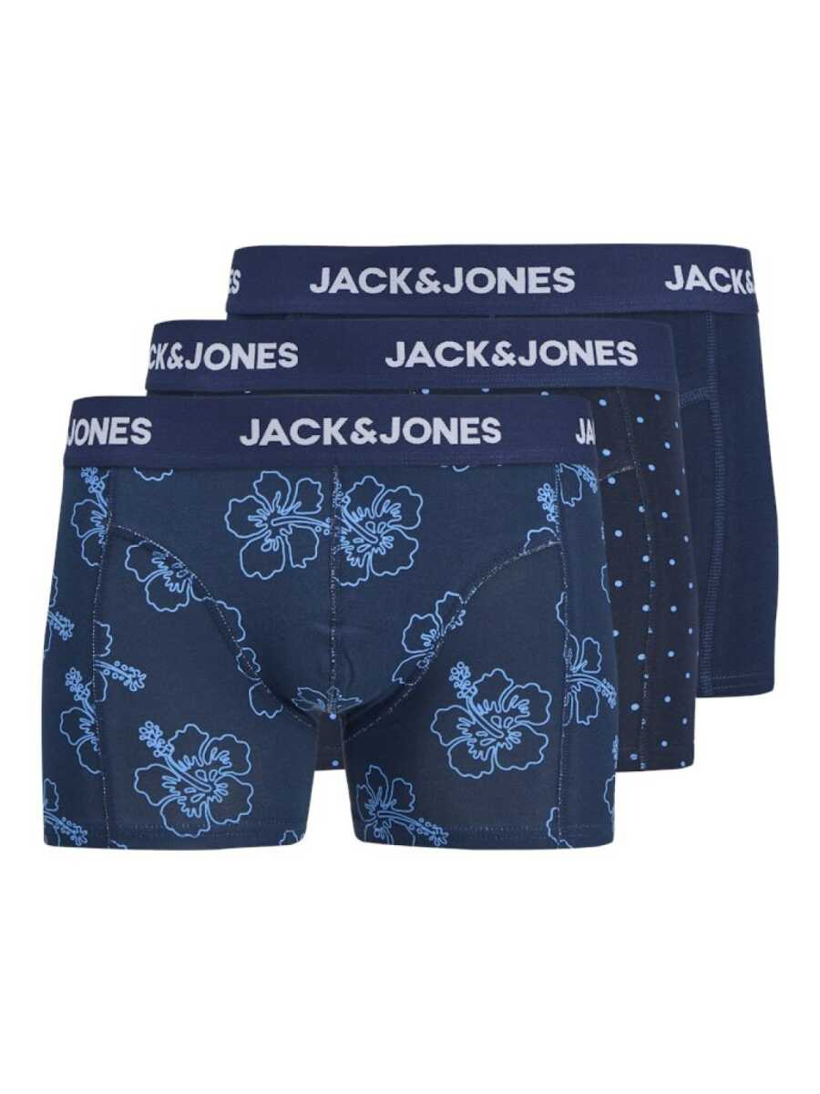 Jack Jones Canthony Prınt 3 Lü Paket Erkek Boxer 12298171