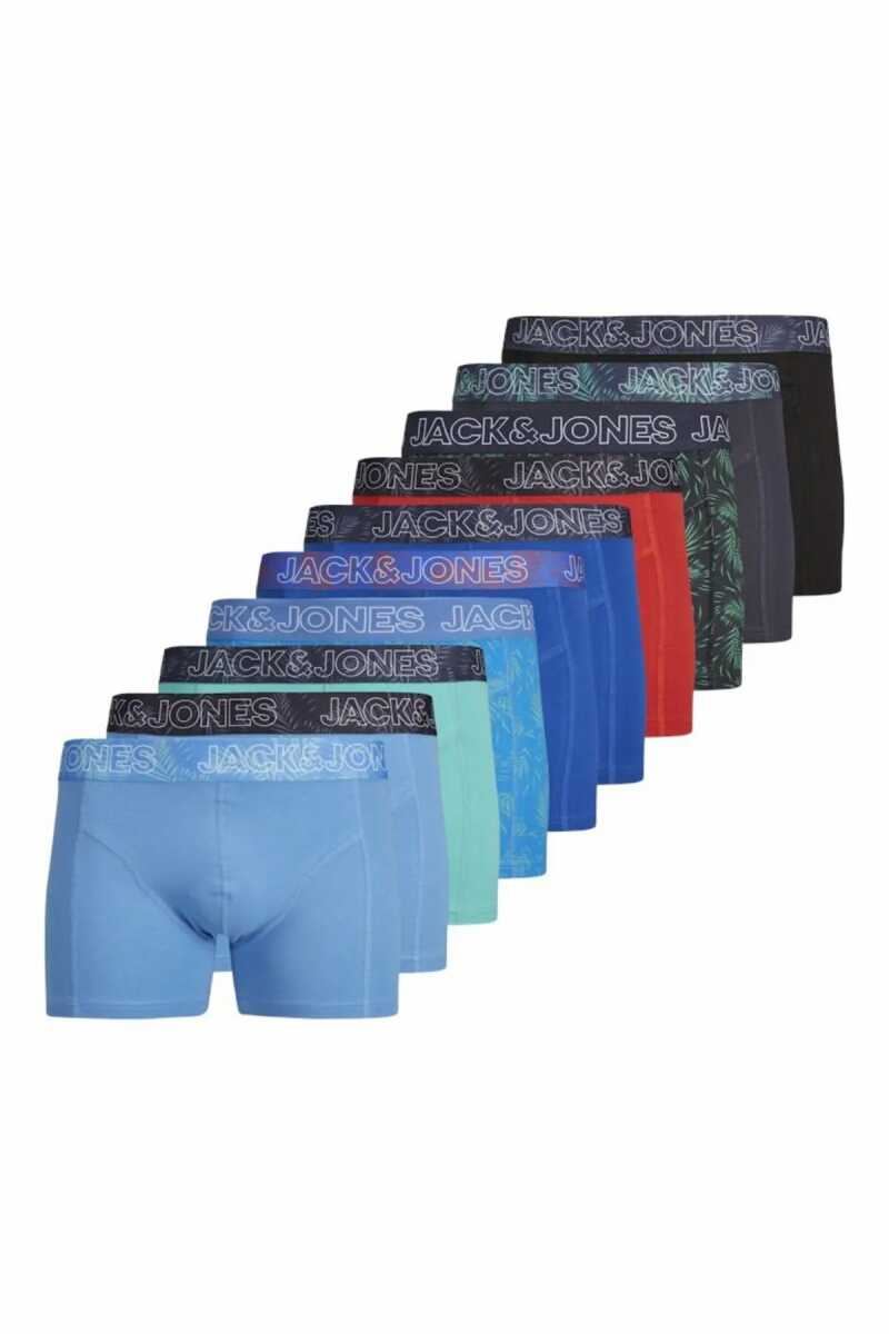 Jack Jones Canvey 10 Lu Paket Erkek Boxer 12277796 - 2
