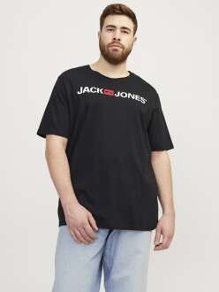 Jack Jones Carp Logo Büyük Beden Erkek Tişört 12184987 