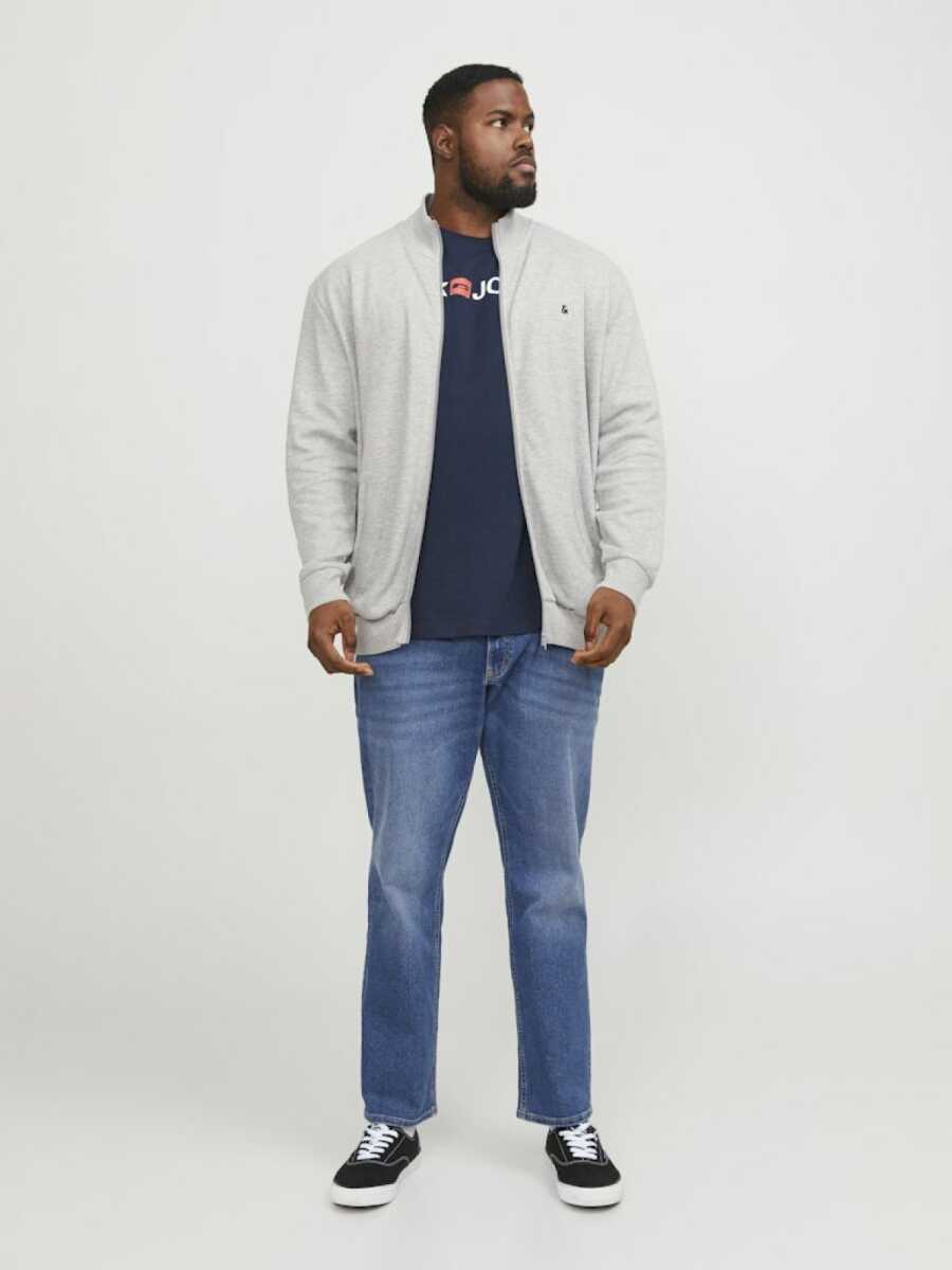 Jack Jones Carp Logo Büyük Beden Erkek Tişört 12184987 - Jack Jones Plus (1)