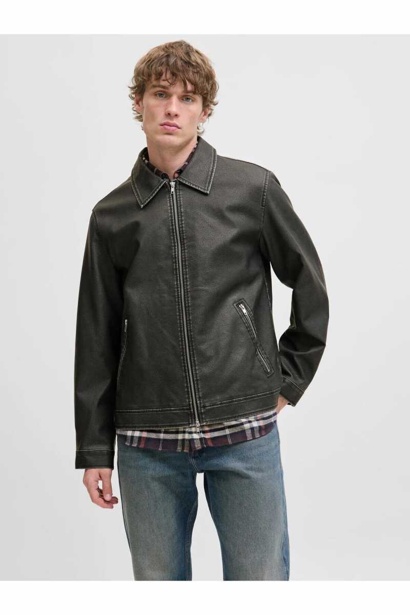 Jack Jones Casablanca Pu Erkek Ceket 12278839 - Jack Jones (1)