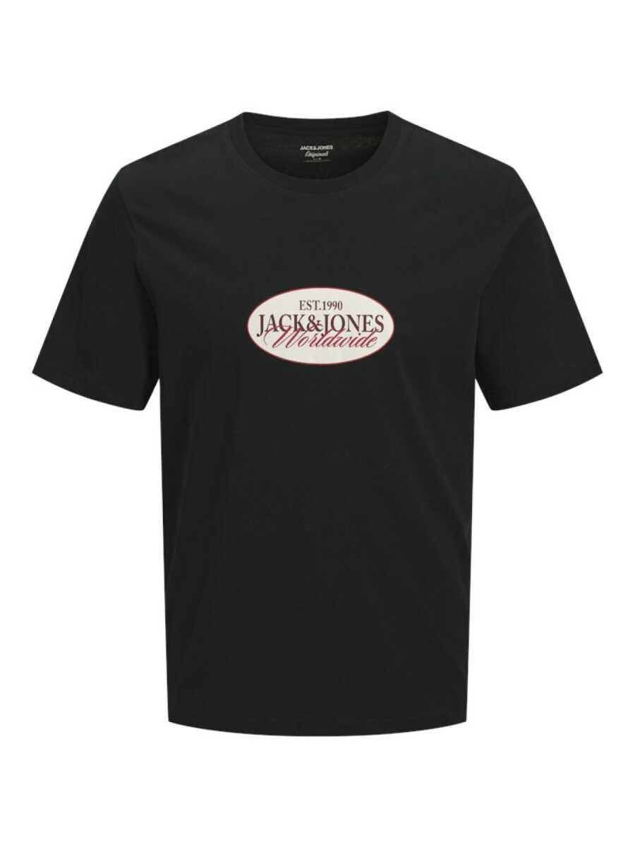 Jack Jones Catskılls Front Logo Regular Fit Erkek Tişört 12297891