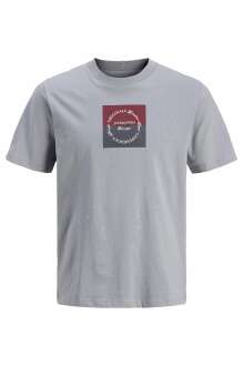 Jack Jones Catskılls Square Brandıng Logo Regular Fit Erkek Tişört 12290856