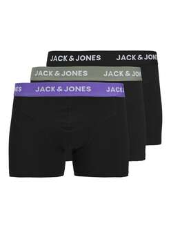 Jack Jones Caxel Solıd 3 Lü Paket Erkek Boxer 12268482