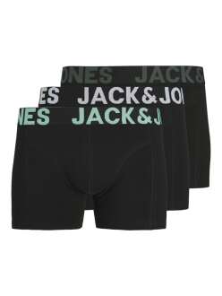 Jack Jones Celıas Solıd 3 Lü Paket Erkek Boxer 12285145 