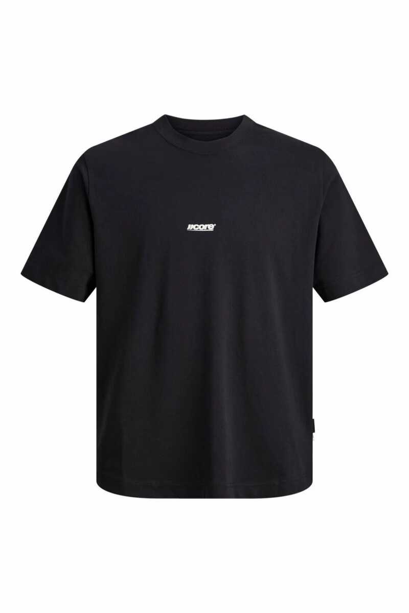 Jack Jones Club Small Font Prınt Relax Fit Erkek Tişört 12298984