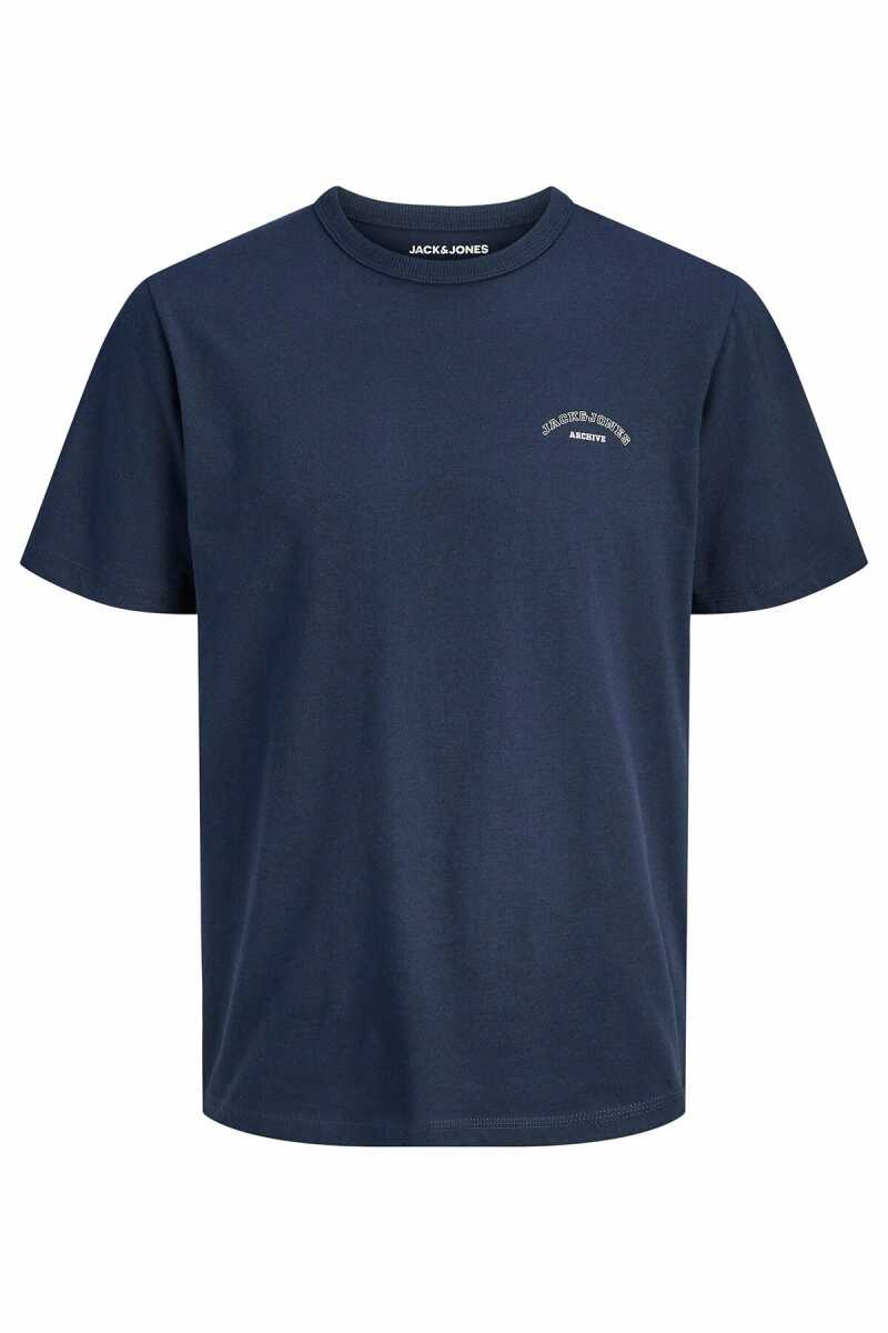 Jack Jones College Logo Erkek Tişört 12288105 - Jack Jones