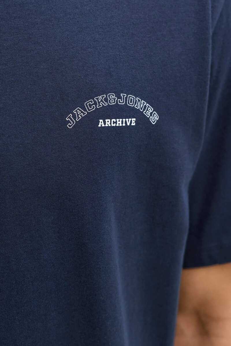 Jack Jones College Logo Erkek Tişört 12288105 - Jack Jones (1)