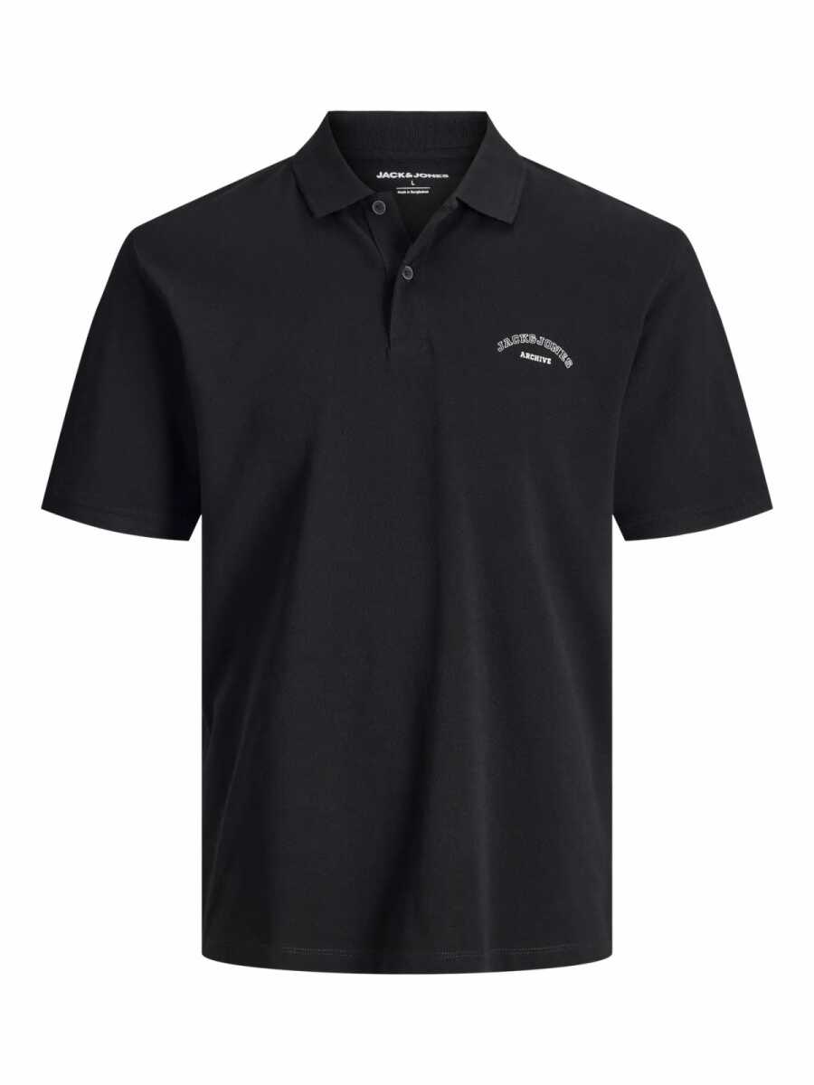 Jack Jones College Logo Regular Fit Erkek Polo Yaka Tişört 12288360