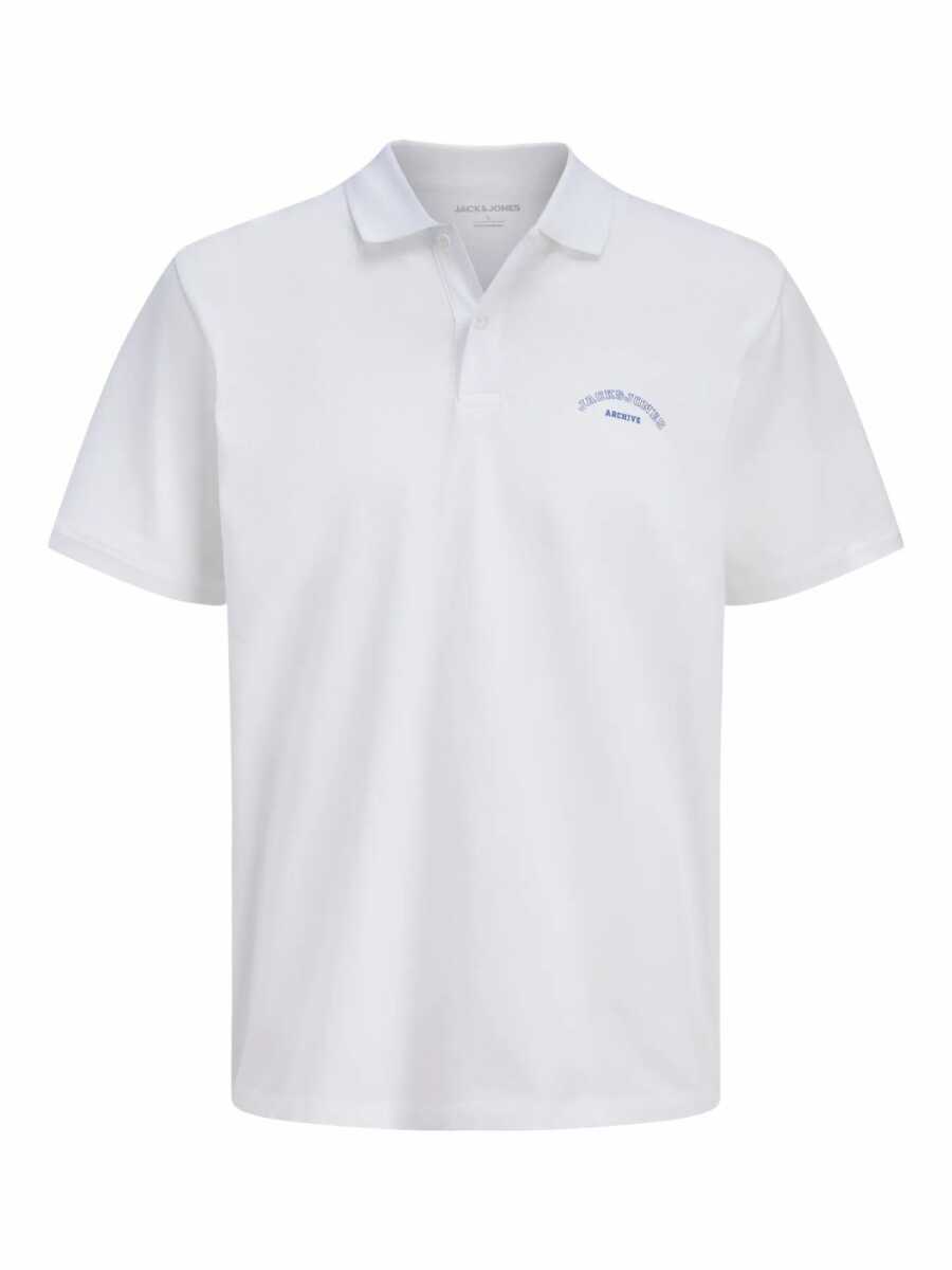 Jack Jones College Logo Regular Fit Erkek Polo Yaka Tişört 12288360
