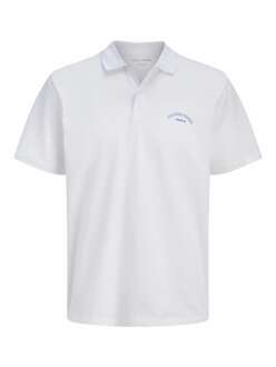 Jack Jones College Logo Regular Fit Erkek Polo Yaka Tişört 12288360 
