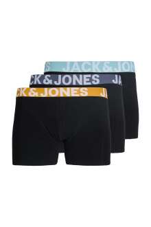 Jack Jones Connor Solıd 3 Lü Paket Erkek Boxer 12285740