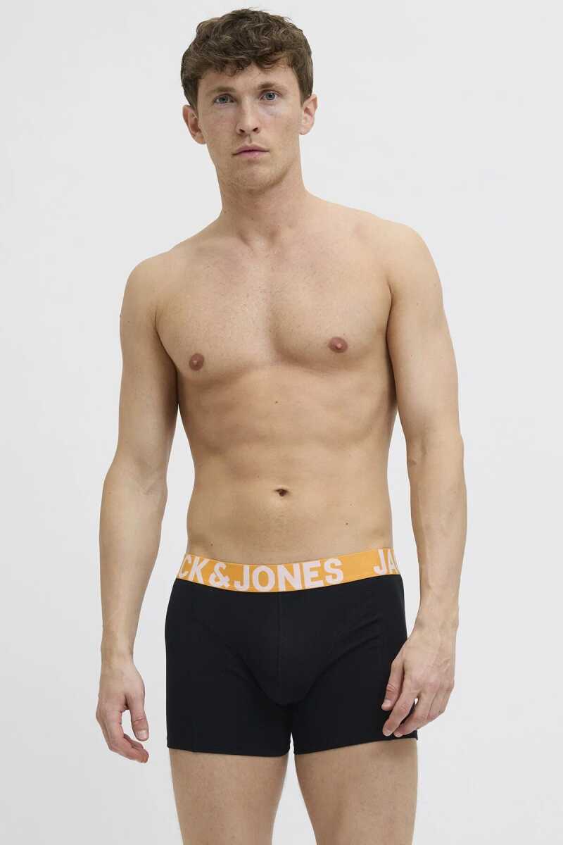 Jack Jones Connor Solıd 3 Lü Paket Erkek Boxer 12285740 - 2