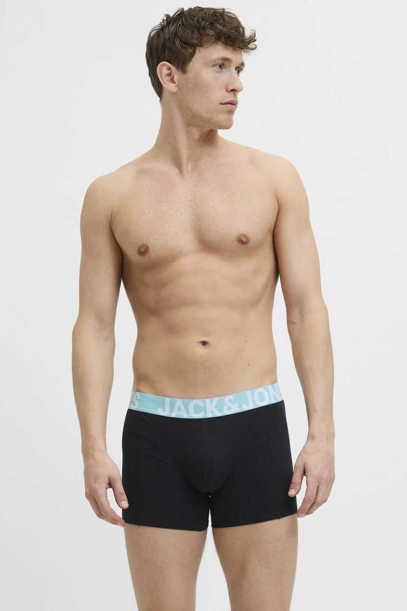 Jack Jones Connor Solıd 3 Lü Paket Erkek Boxer 12285740 - 4