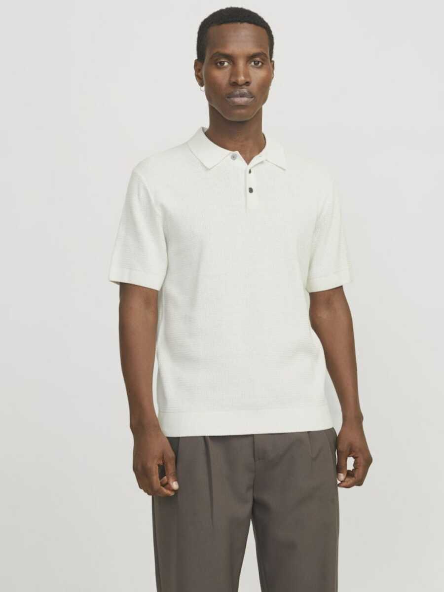 Jack Jones Cooper Knıt Triko Polo Yaka Erkek Tişört 12271483 - 2