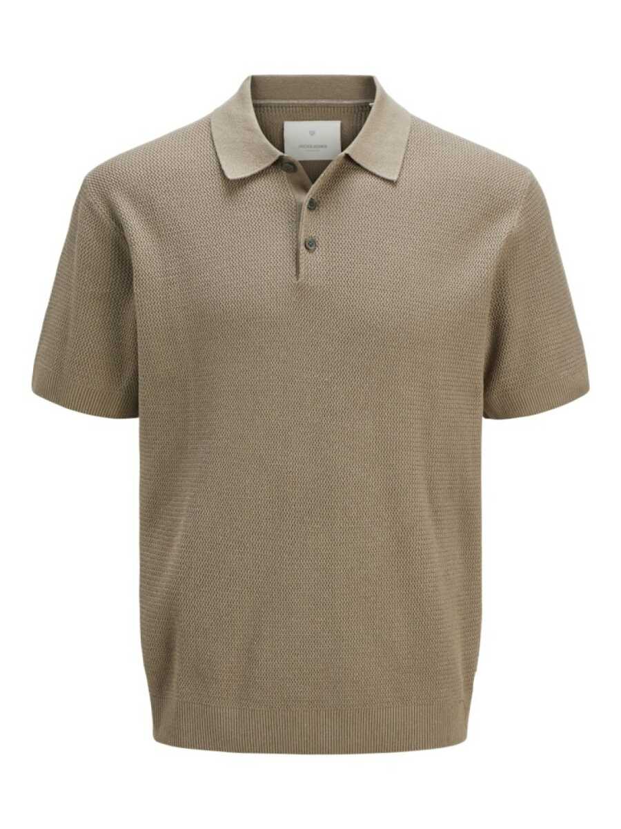 Jack Jones Cooper Knıt Triko Polo Yaka Erkek Tişört 12271483 - 1