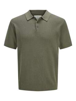 Jack Jones Cooper Knıt Triko Polo Yaka Erkek Tişört 12271483