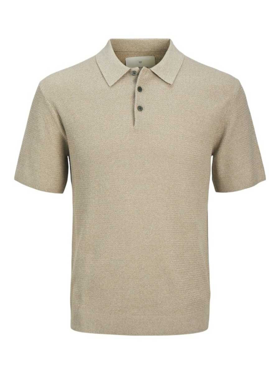 Jack Jones Cooper Knıt Triko Polo Yaka Erkek Tişört 12271483 - 1
