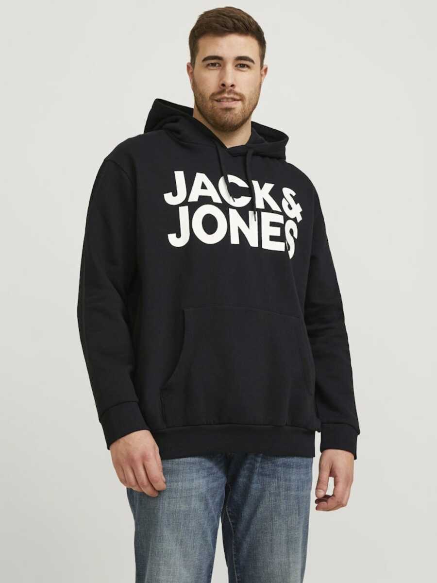 Jack Jones Coro Logo Büyük Beden Erkek Sweat 12163777