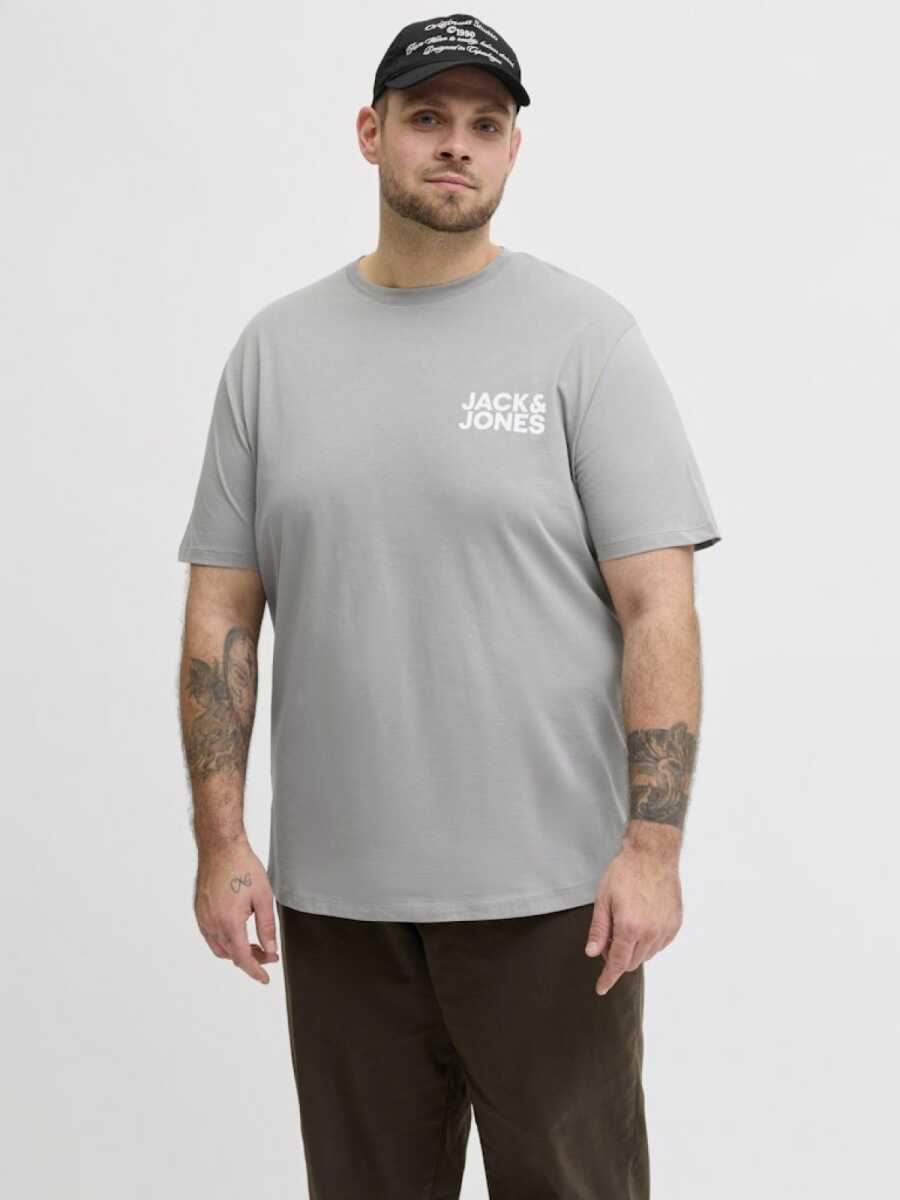 Jack Jones Corp Logo Plus Erkek Tişört 12158505