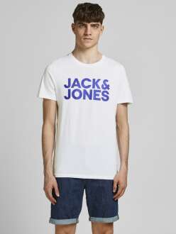 Jack Jones Corp Logo Regular Fit Erkek Tişört 12151955