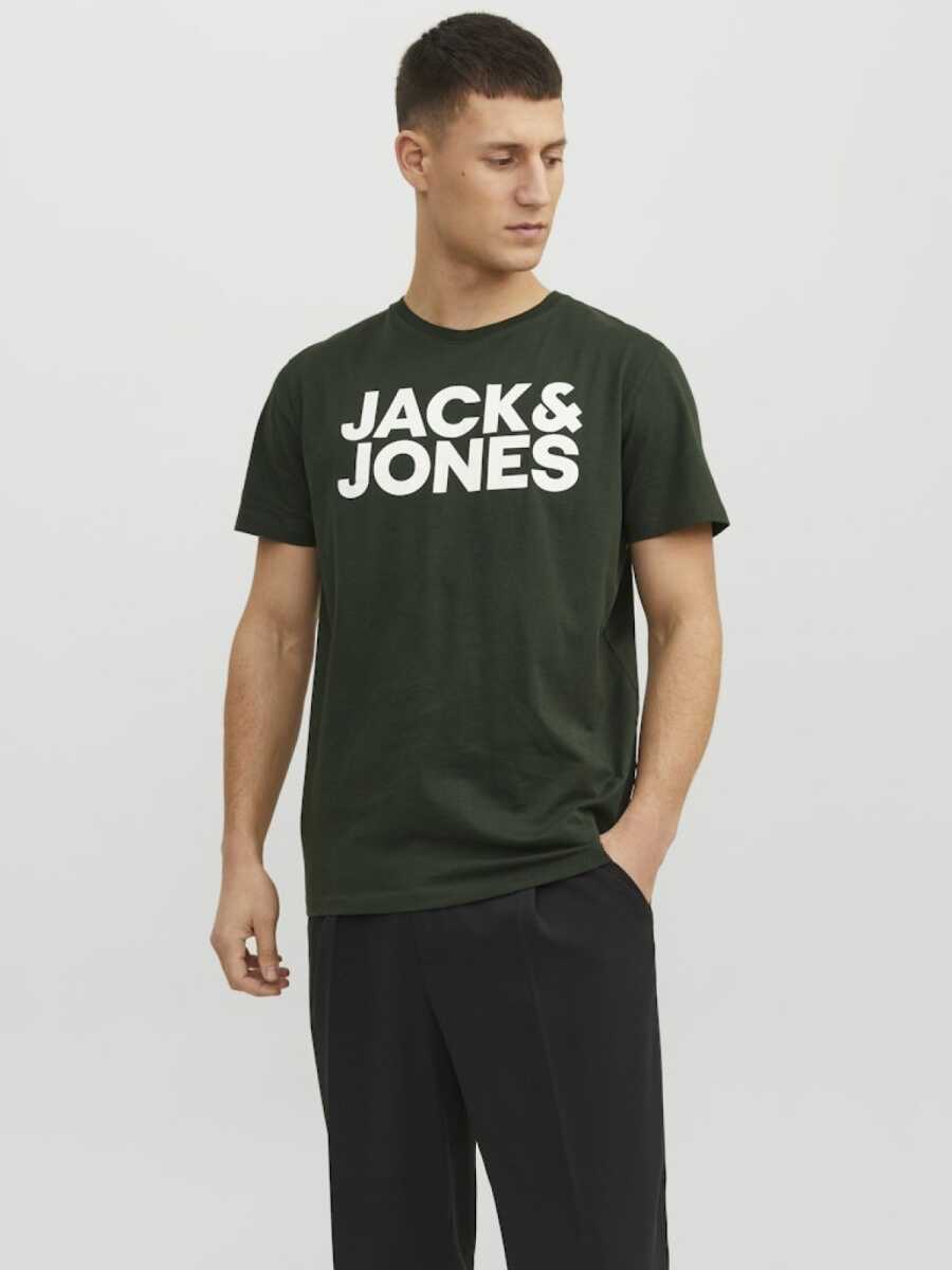 Jack Jones Corp Logo Regular Fit Erkek Tişört 12151955