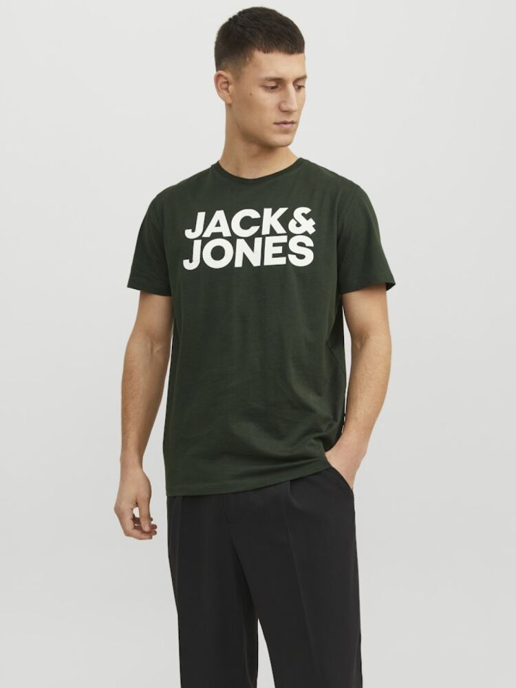Jack Jones Corp Logo Regular Fit Erkek Tişört 12151955