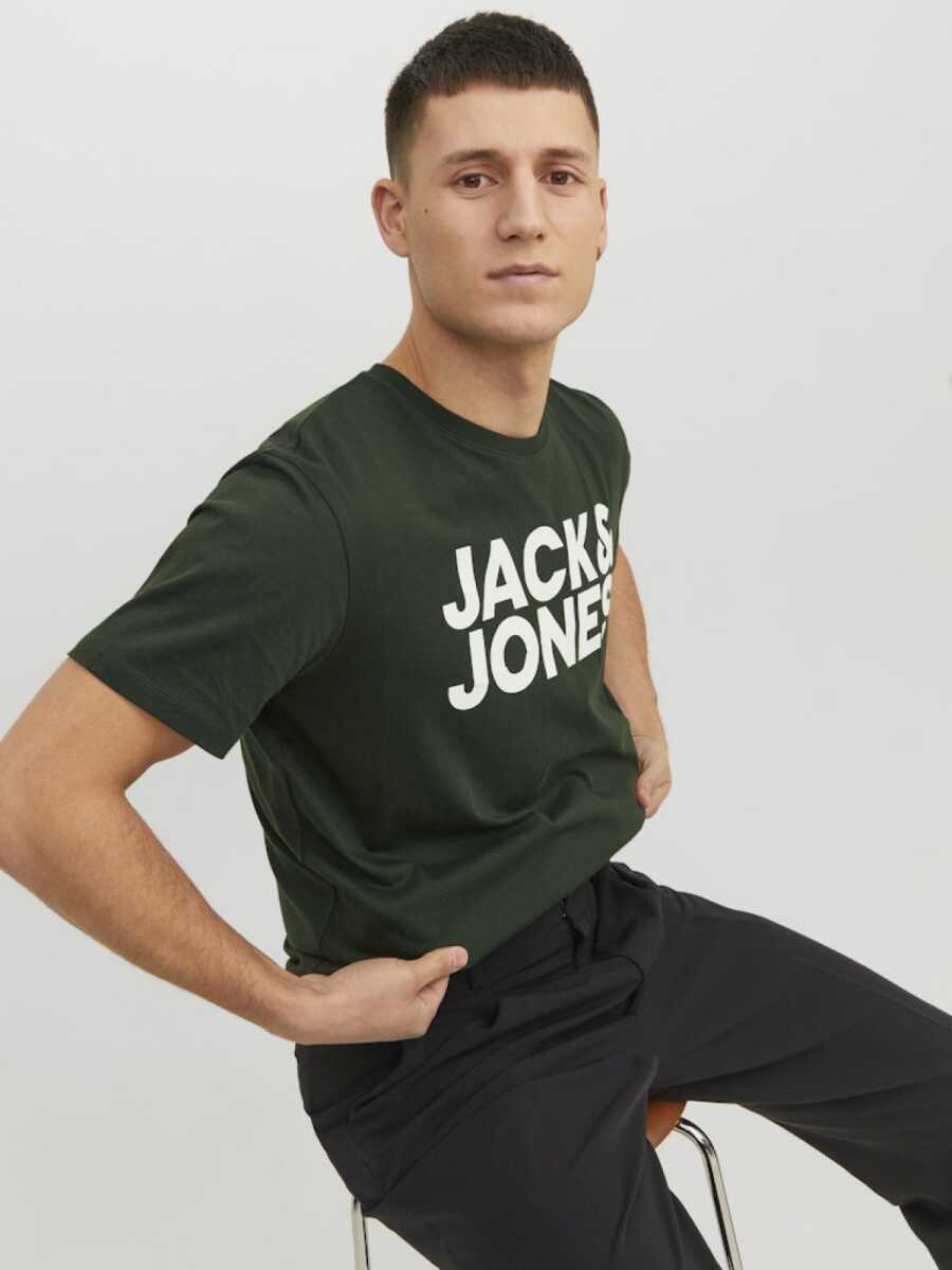 Jack Jones Corp Logo Regular Fit Erkek Tişört 12151955 (1)