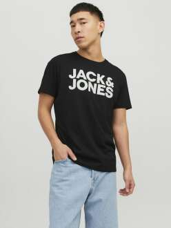Jack Jones Corp Logo Regular Fit Erkek Tişört 12151955