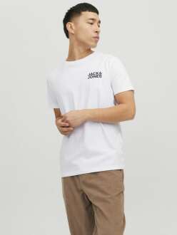 Jack Jones Corp Logo Regular Fit Erkek Tişört 12151955