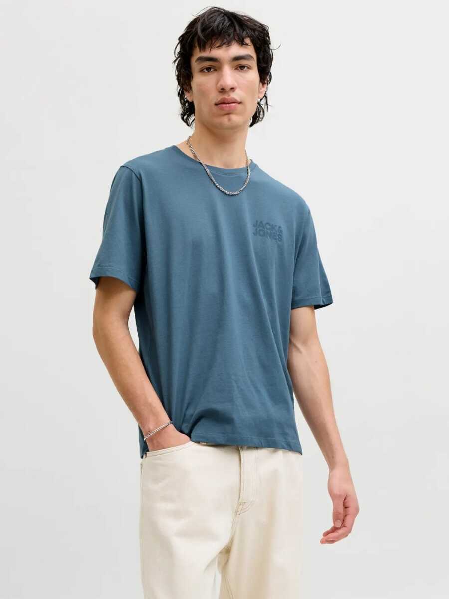 Jack Jones Corp Logo Regular Fit Erkek Tişört 12151955 (1)