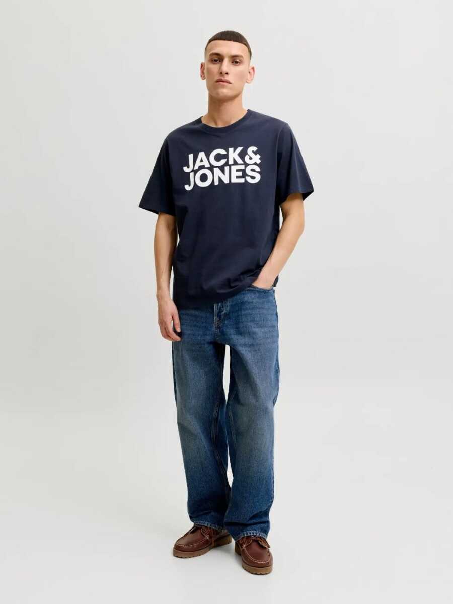 Jack Jones Corp Logo Regular Fit Erkek Tişört 12151955 (1)