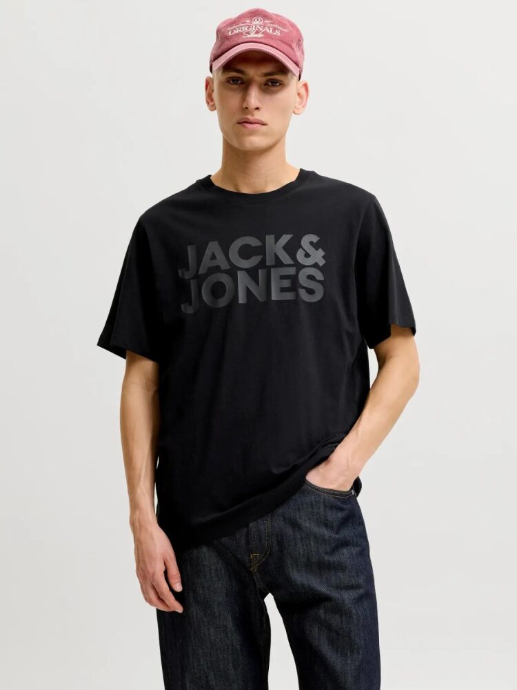 Jack Jones Corp Logo Regular Fit Erkek Tişört 12151955