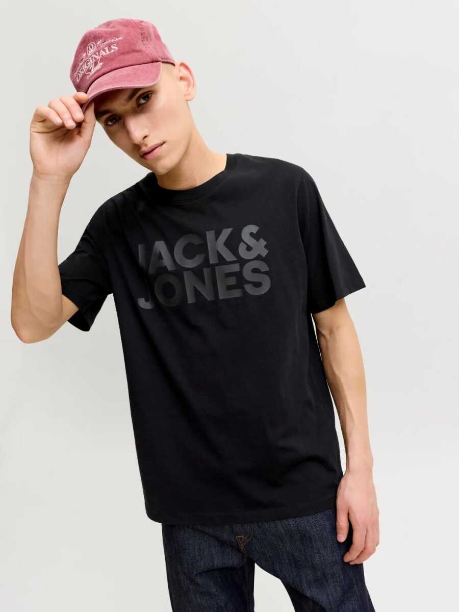 Jack Jones Corp Logo Regular Fit Erkek Tişört 12151955 - 3