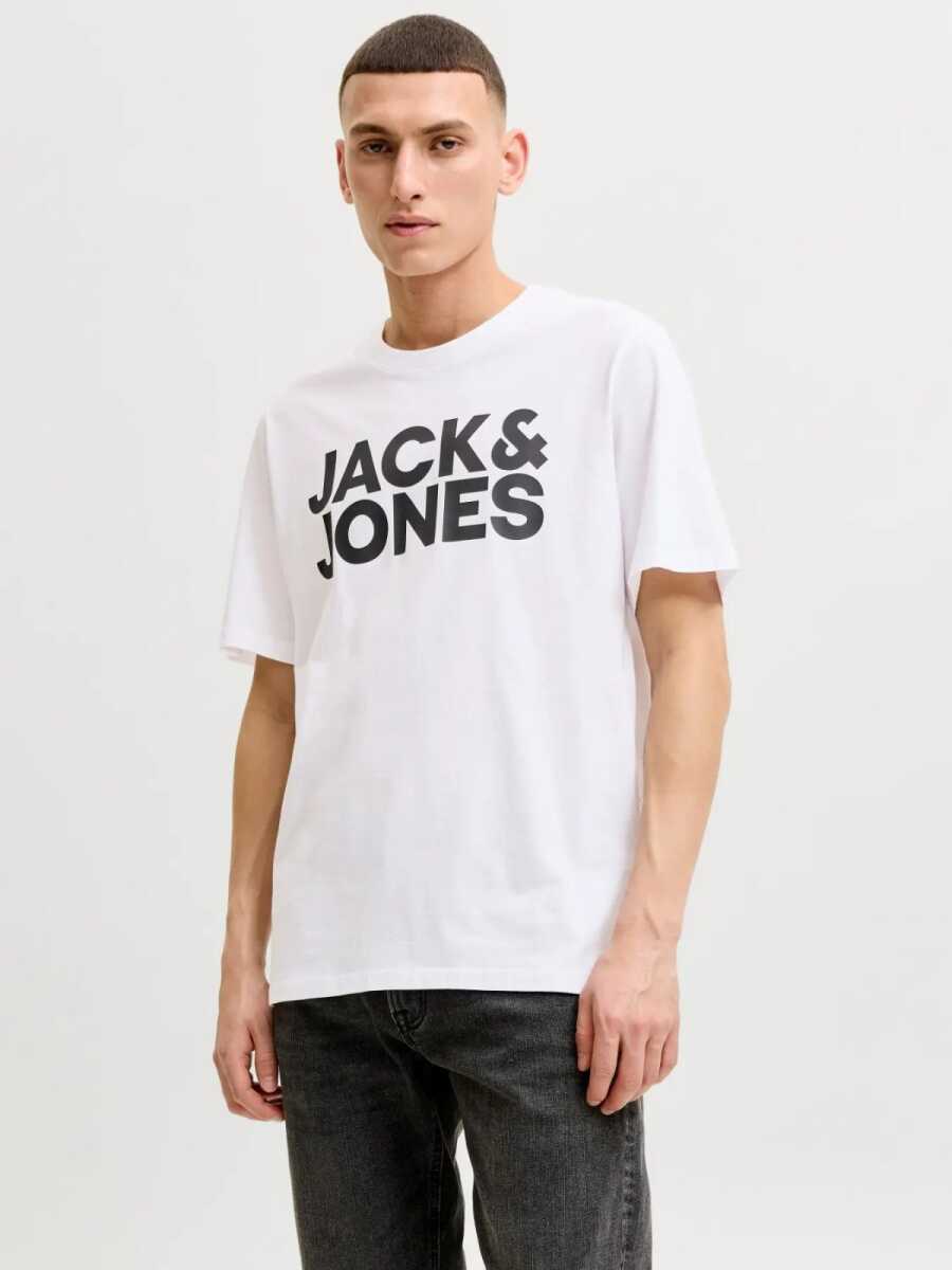 Jack Jones Corp Logo Regular Fit Erkek Tişört 12151955