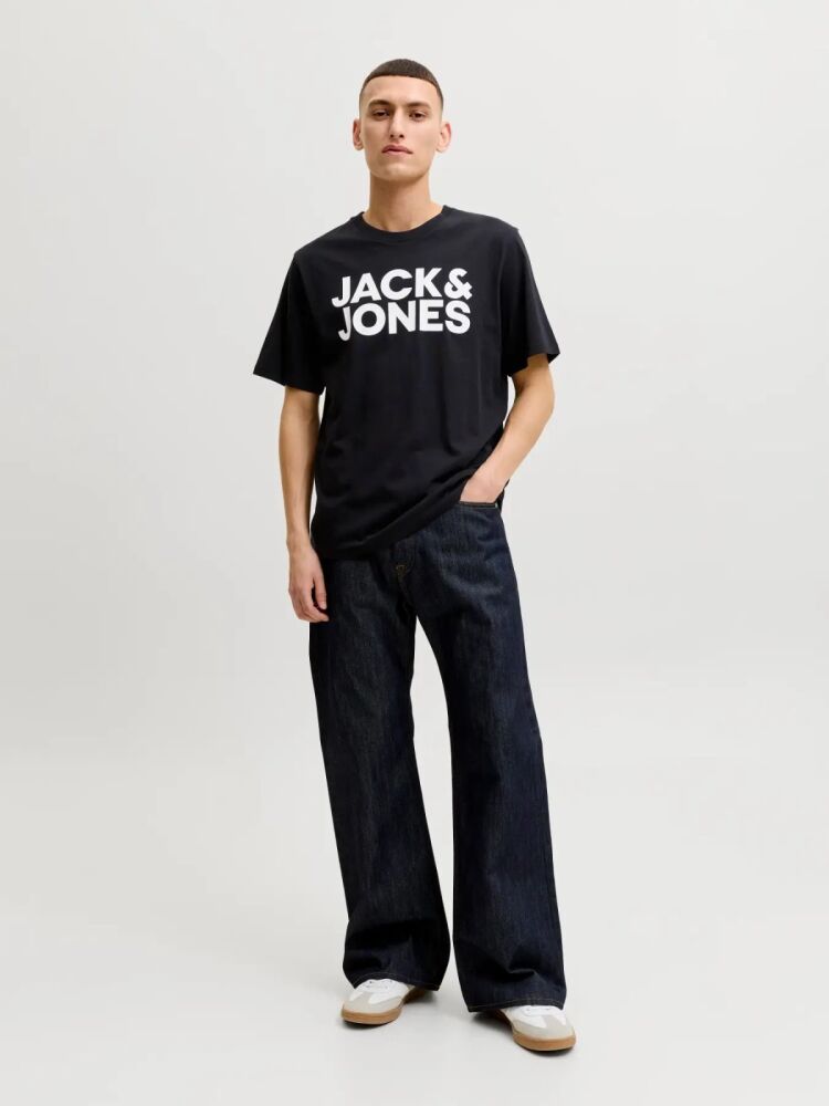 Jack Jones Corp Logo Regular Fit Erkek Tişört 12151955 (1)