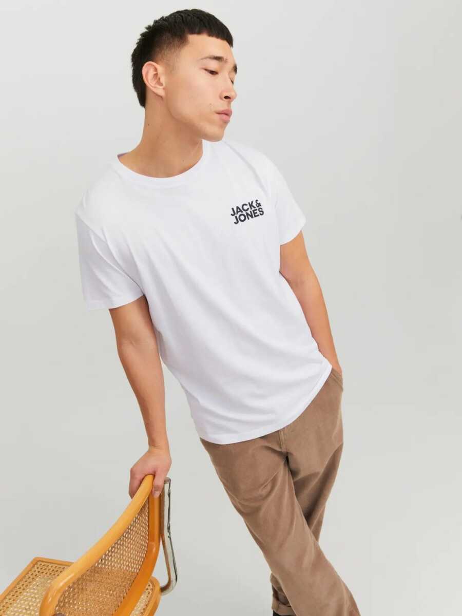 Jack Jones Corp Logo Regular Fit Erkek Tişört 12151955 - 3