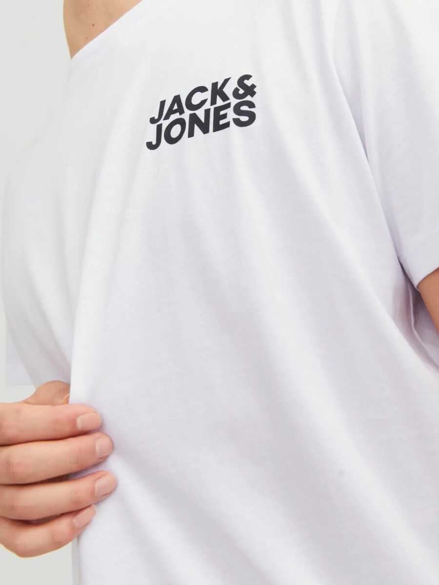 Jack Jones Corp Logo Regular Fit Erkek Tişört 12151955 - 6