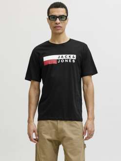 Jack Jones Corp Logo Regular Fit Erkek Tişört 12277926