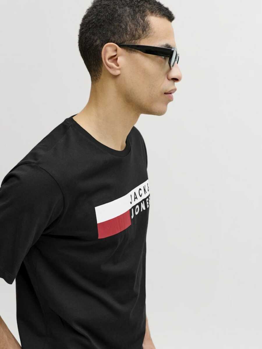 Jack Jones Corp Logo Regular Fit Erkek Tişört 12277926 - 3