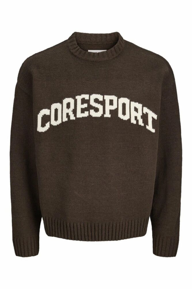 Jack Jones Crest Loose Fit Erkek Kazak 12287251